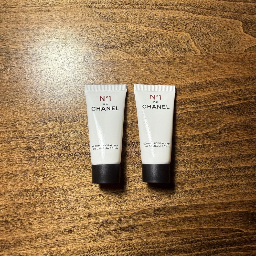 NEW Lot of 2 CHANEL N°1 DE CHANEL REVITALISANT SERUM Size 0.17oz / 5ml Each N1